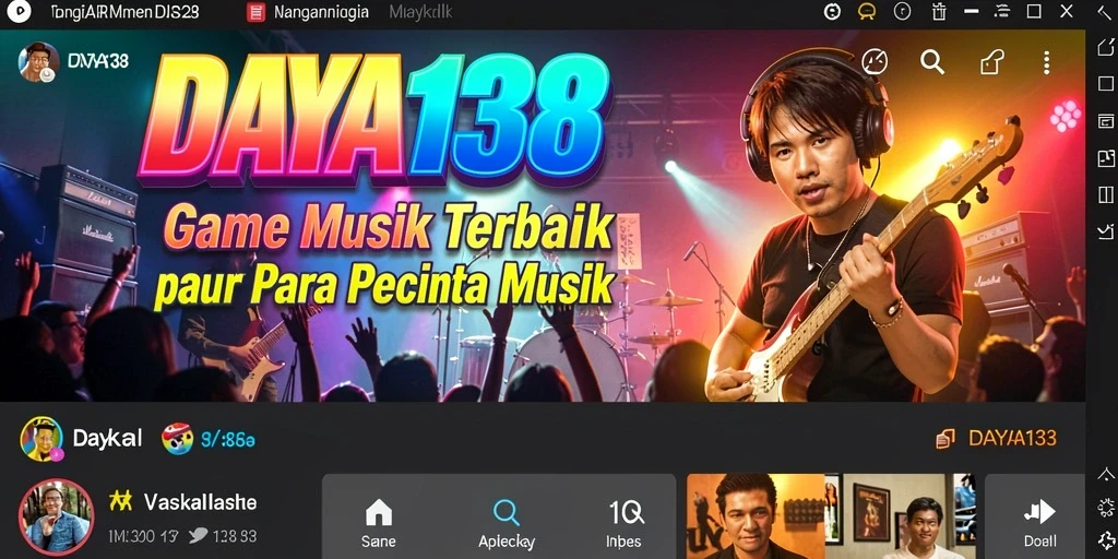 Tampilan gameplay <strong>DAYA138</strong> yang interaktif dan menyenangkan.