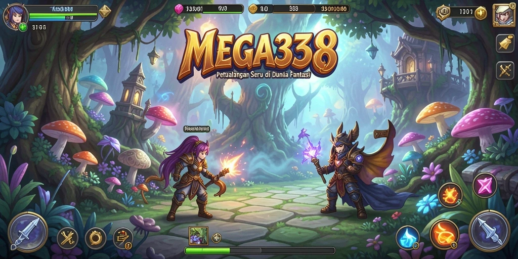 Tampilan menakjubkan dari gameplay MEGA338 saat menjelajahi dunia petualangan.