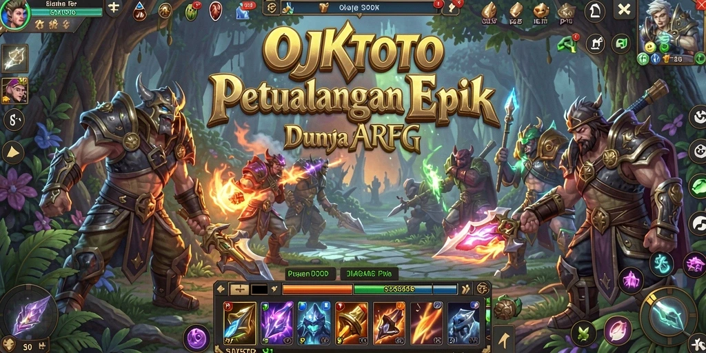 Tampilan gameplay OJKTOTO yang seru dan penuh aksi.
