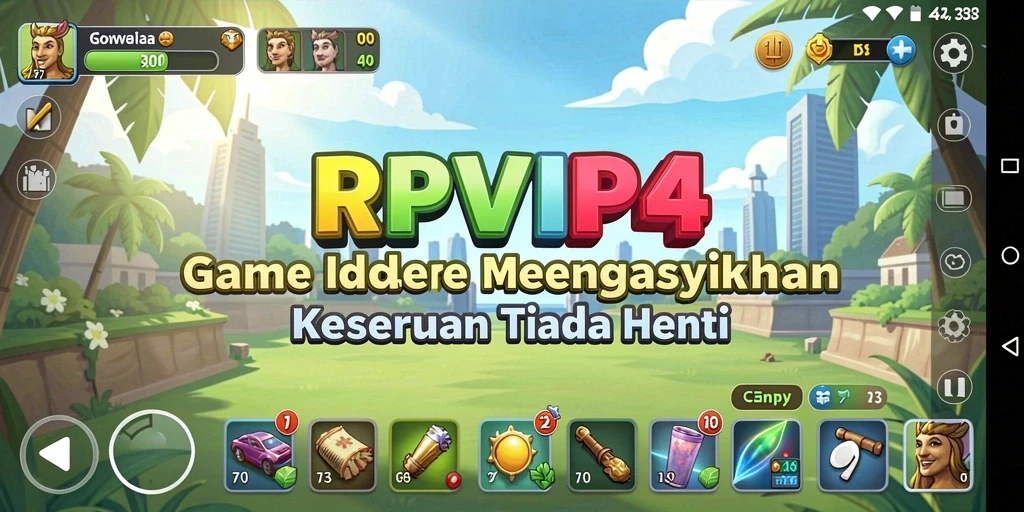 Tangkapan layar RPVIP4 menunjukkan gameplay menarik dari pengalaman Idle.