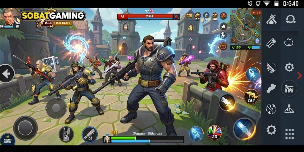 Gameplay menakjubkan dari SOBATGAMING saat pemain berinteraksi dalam simulasi.