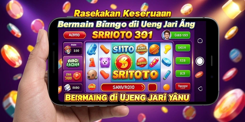 Screenshot SRITOTO menunjukkan gameplay Bingo yang seru dan interaktif.