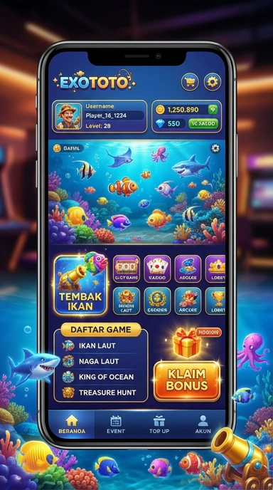Proses unduh aplikasi yang cepat dan mudah di exototo.
